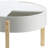 Bodfish White & Natural Round Coffee Table
