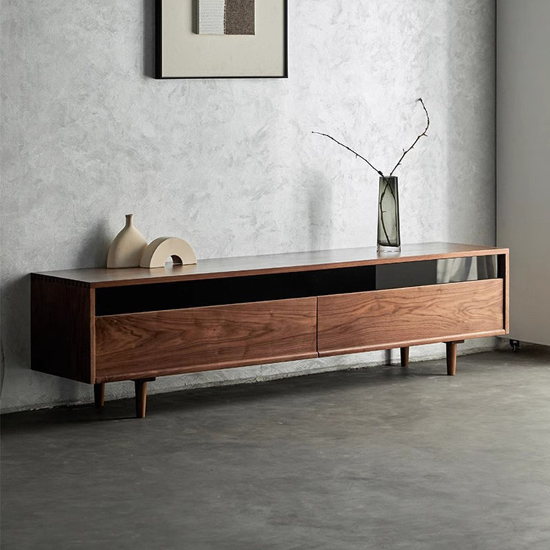 Armoire de rangement moderne et minimaliste pour meuble télé, H 20,47 po x L 78,74 po x l 17,72 po