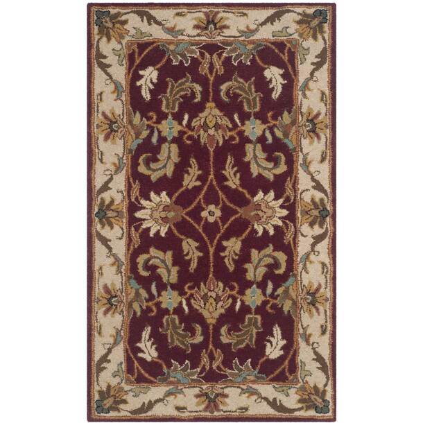 Charlton Home® Cranmore Hand Tufted Wool Oriental Rug & Reviews | Wayfair