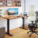 110/130/150 Cm W T-Shaped Standing Desk