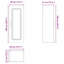 Vidaxl Kitchen Wall Cabinet With Shelf Sonoma Oak 50 X 31 X 100 Cm-121217886-121217892
