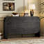 Buffet avec rangement, buffet avec bord courbé, crédence rétro à 4 portes-114241084