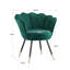 Fauteuil demi-tonneau en velours 28,35 po Willington-1540028919