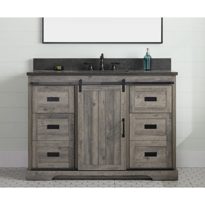 Cayden 48'' Single Bathroom Vanity with Top