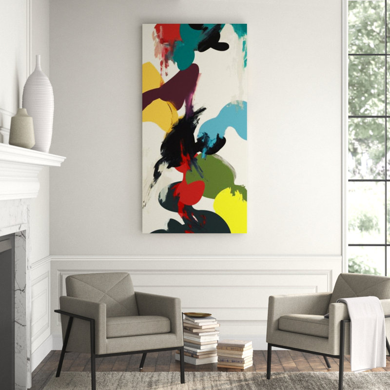 Swirling Thoughts I Print by Jean Kenna, 72" H x 36" W x 1.5" D