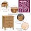 45cm W Bedside Table