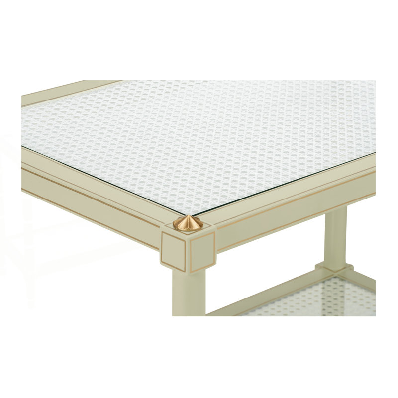 Conner Cane Cocktail Table