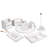 Antonios Wood Square 6 Piece Coaster Set-423709441