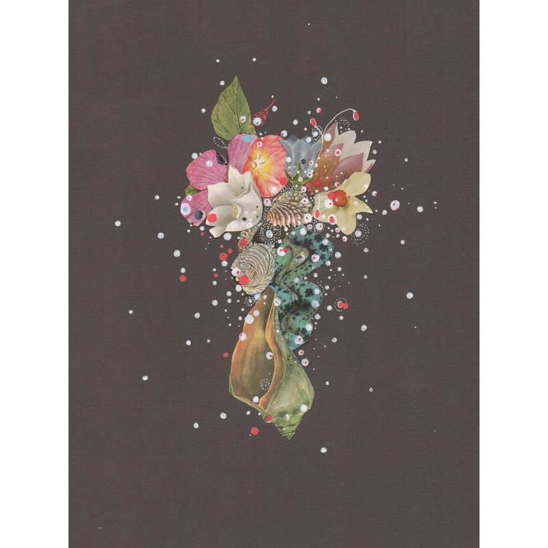 Flowering Barnacle Cluster Print by Jenny Brown, Wrapped Canvas, 32" H x 24" W