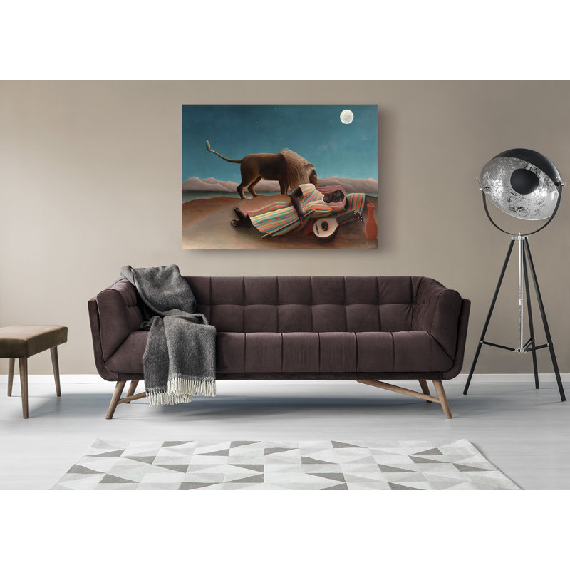 The Sleeping Gypsy by Henri Rousseau - Wrapped Canvas Print, 60cm H x 80cm W x 4cm D