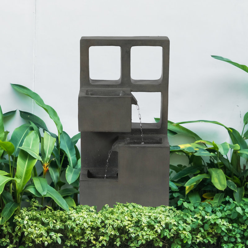 Outdoor Weather Resistant Cascade Fountain