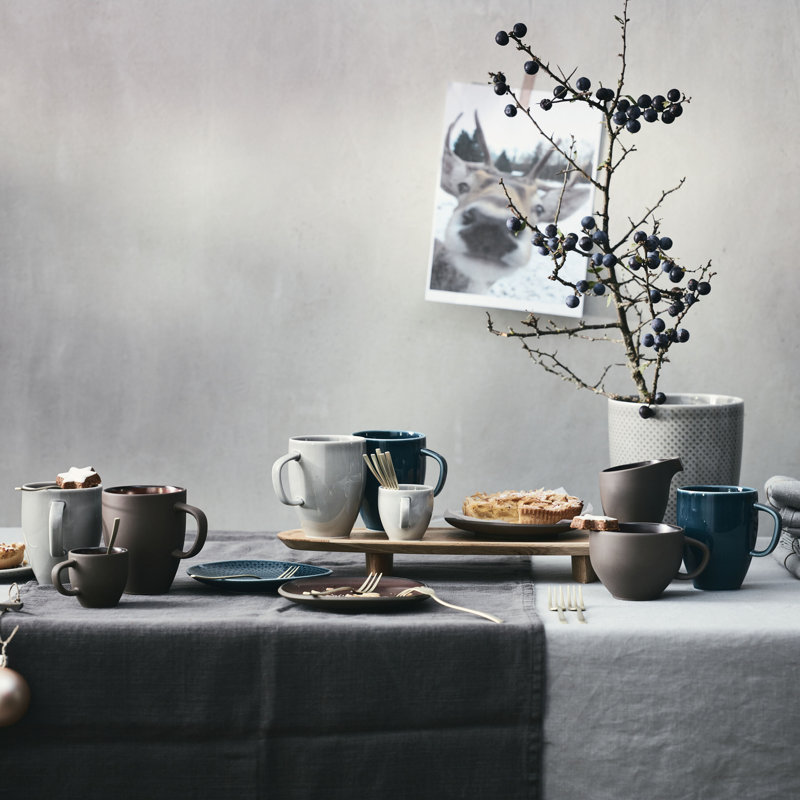 Junto Handmade Porcelain Coffee Mug, Opal Green