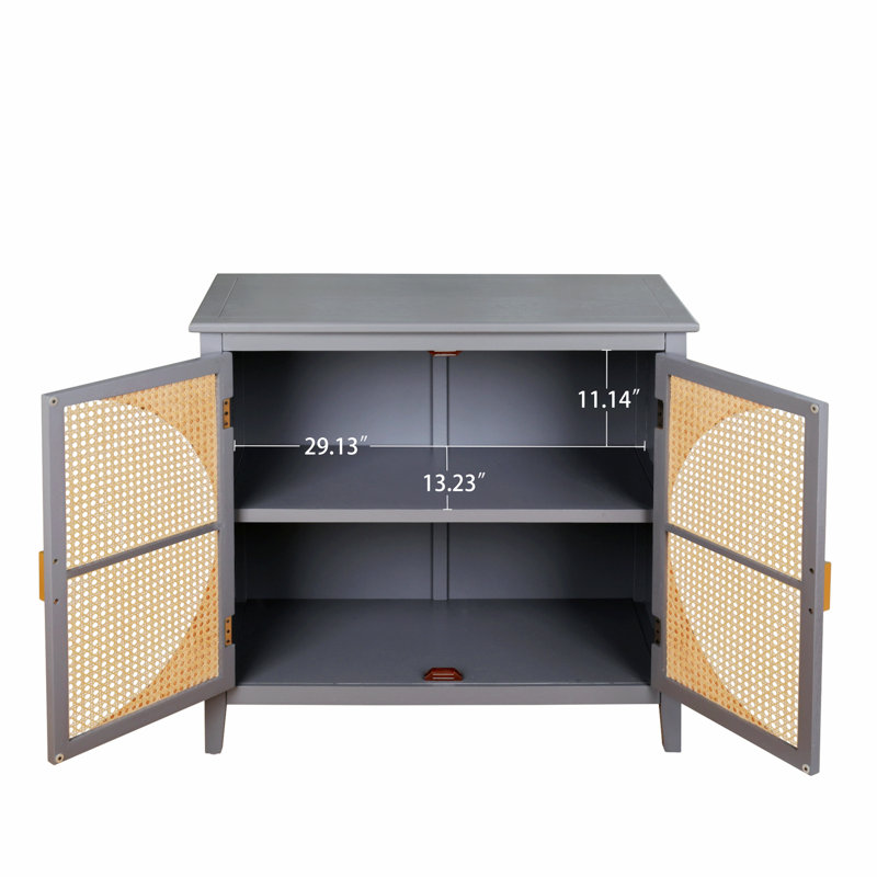 Armoire d'appoint Cambronero, Gris