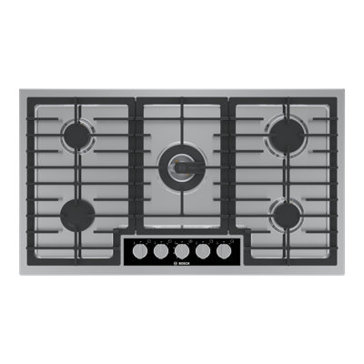 Benchmark,36' Gas Cooktop,5 Burner,SS