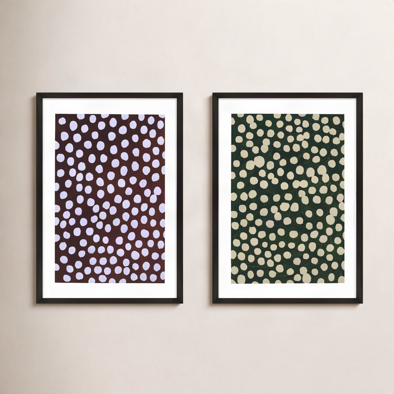 Affinity 3 Painting by Michela Sorrentino, 50" H x 35" W x 1.25" D, Black
