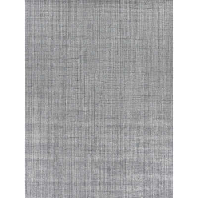 Robin Hand-Loomed Cotton Charcoal Area Rug