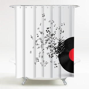Play Music Shower Curtain