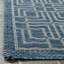 Tapis intérieur / extérieur bleu marine / gris Arneshia-236962214