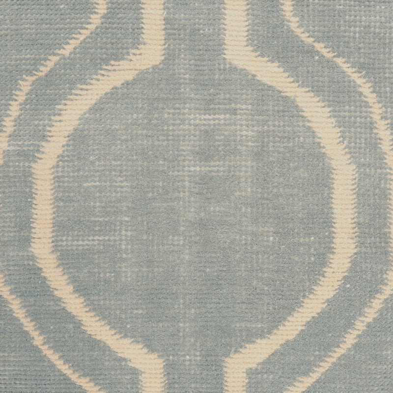 Wendy Jane Geometric Area Rug in Sky, Runner 2'6" x 8'