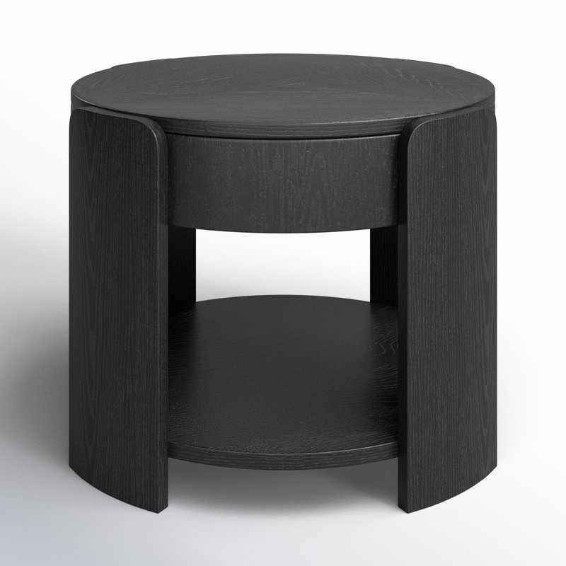 Islay Single Coffee Table with Storage, 18" H x 24" L x 24" W