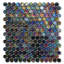 Velvet 6/8" Barrels Glass Mosaic
