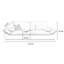 Coussin de canapé blanc modulaire en polyester Fourseat-1437862622