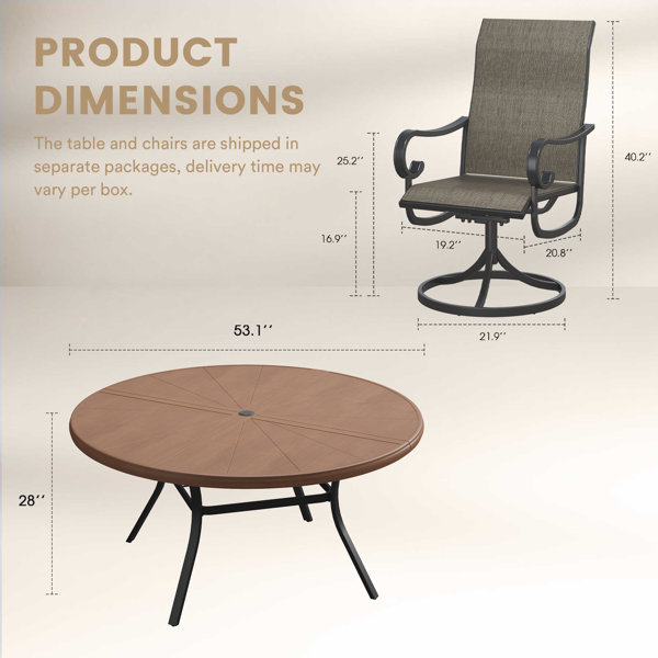 Dimensions du produit