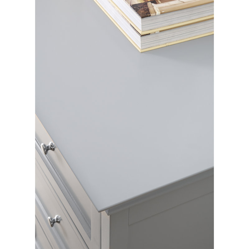 Commode 7 tiroirs pour la lingerie Arsenie, Gris