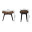 Sankertown Solid Wood Accent Stool