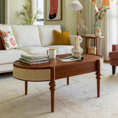 Table basse vintage de style américain
