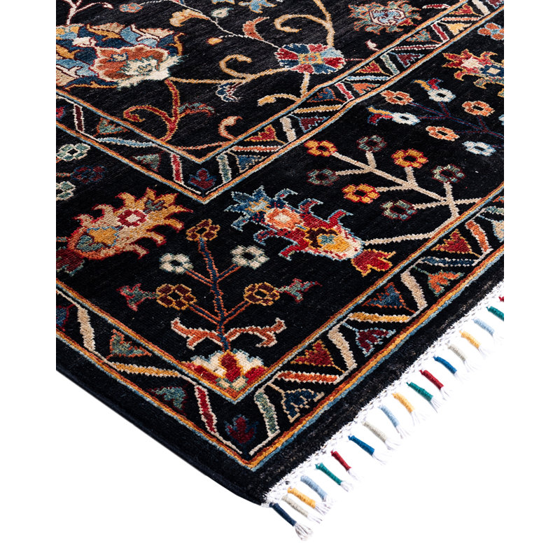 One-of-a-Kind Rectangle 8'1" X 9'5" Hand Knotted Area Rug