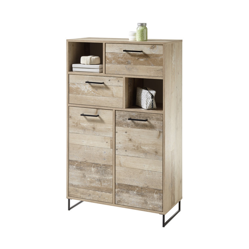 80 x 130 cm Melbeta Bathroom Cabinet