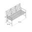 Banc de jardin en fer Nicholls
