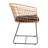 Clavens Indoor/Outdoor Boho Rattan Rope Club Chairs with Seat Cushions-71005284