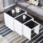 Beula 3 - Piece Stackable Living Room Center Table Nesting Table Set With Tempered Glass Top-754316196