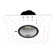 Aether LED Round Invisible 2.8125" Wall Washer Recessed Trim