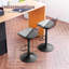 Tabouret de comptoir rembourré pivotant et réglable en hauteur-107121985