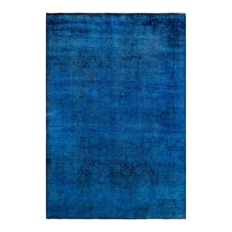 Yaliyah One-of-a-Kind 6' 1" X 8' 10" Hand Knotted Area Rug