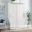 Sliding Door Armoire with Hanging Rod-1590239751