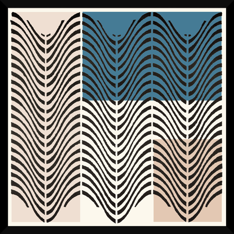 Colorblock Waves 1 - impression