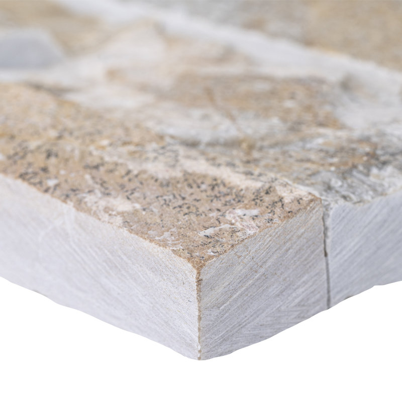 Stonecrest 9 in. x 24 in. Split Face Natural Stone Ledger Panel Wall Tile, Sydney Glow