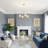 Gainesville 4-Light Modern Dimmable Gold Cloud Linear Chandelier with Glass Shades