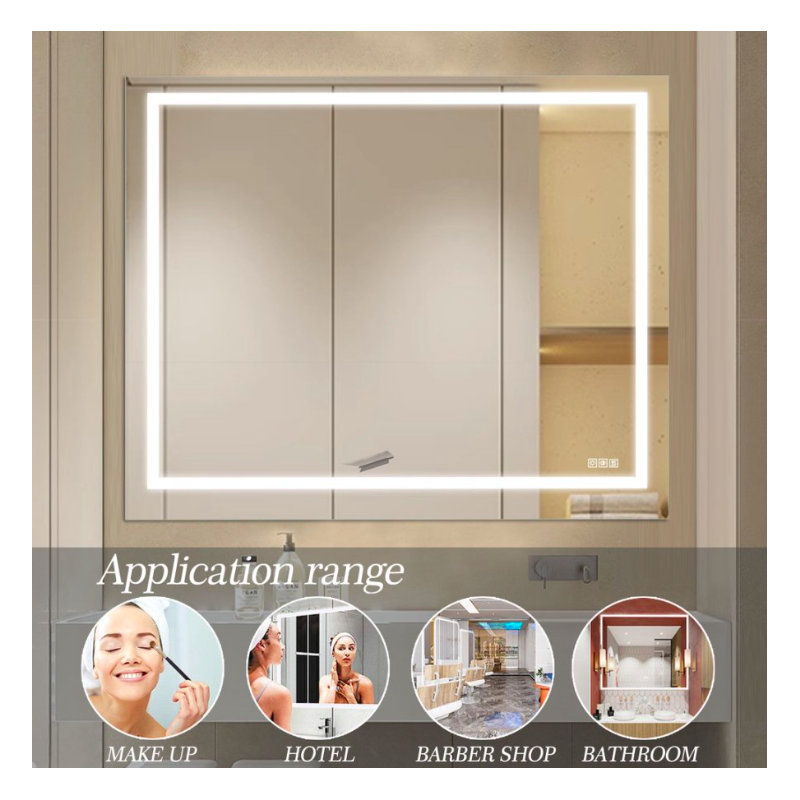36"x48" LED Mirror Light, Horizontal, 36" x 48"