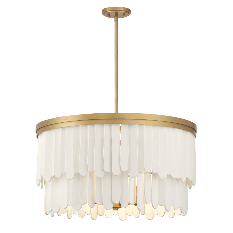 Luminaire suspendu 9 lumières Briscade 28 "