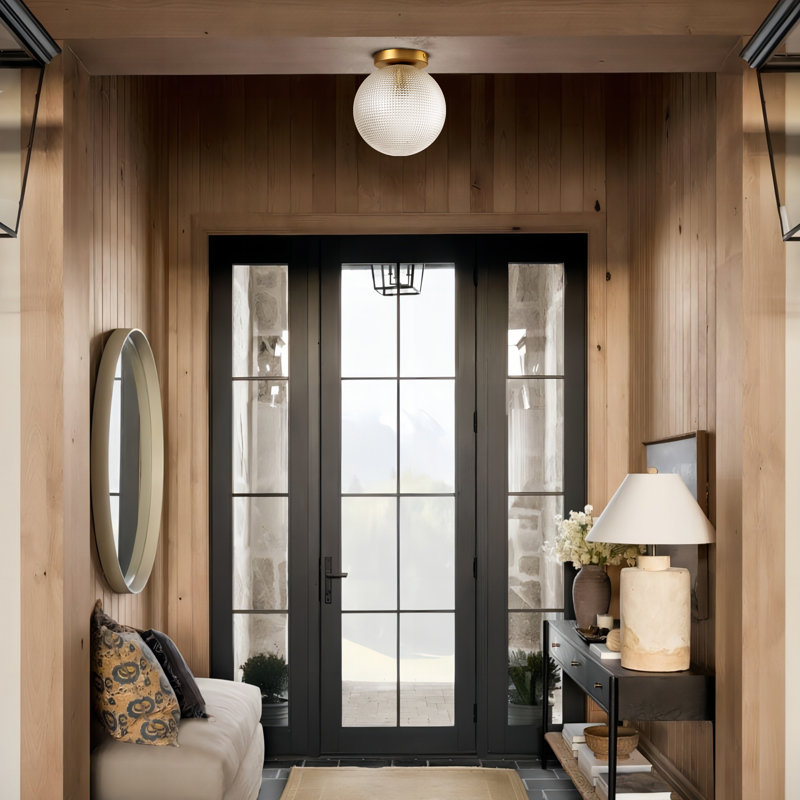 Glass Flush Mount