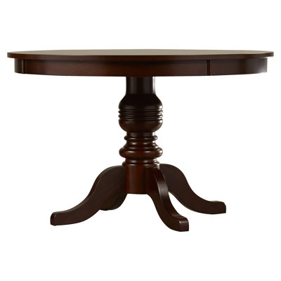 Gunderson Round Solid Wood Base Dining Table