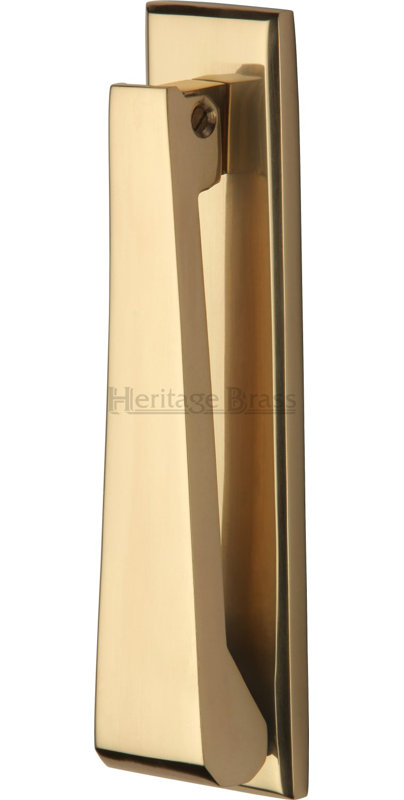 Heritage Brass Heritage Door Knocker, Polished Brass