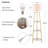 Snowhill 60.62'' Tray Table Floor Lamp-250761026
