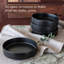 over&back Stackable Semi Hand-Finished Stoneware Dinner Bowls, Set of 4-99279682