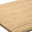 Ski-Leg Solid Wood Base Dining Table